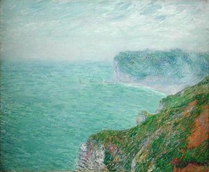 As Falésias em Fecamp de Gustave Loiseau