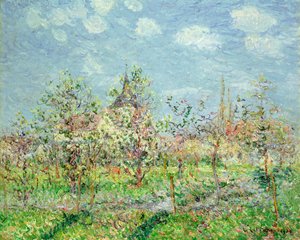 Pomar em Bloom, l902 de Gustave Loiseau
