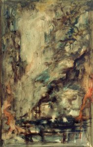 Esboço (para aventureiros e o talismã ) de Gustave Moreau