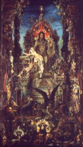 Júpiter e Semele de Gustave Moreau