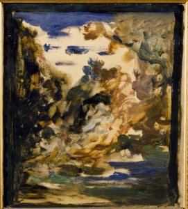 Sem título (esboço colorido) de Gustave Moreau