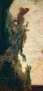 Safo caindo de Gustave Moreau