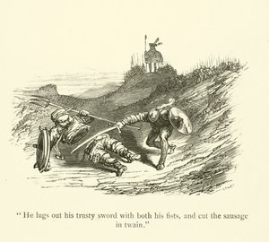 Ilustração para as obras de Rabelais de Gustave after Dore