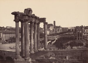 Roma, Vue Prise au Forum (Roma, Vista do Fórum),1858-1859 (fotografia)