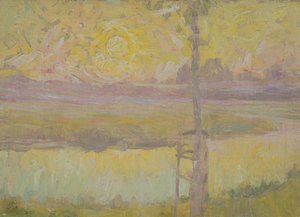 Jardin a Laethem-Saint-Martin, c.1910 de Gustave de Smet