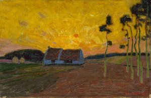 Paisagem em Sint-Martens-Latem