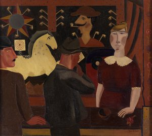 A Galeria de Tiro (óleo sobre tela)