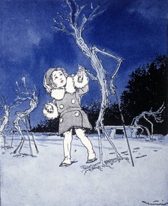 Ilustração para “La storia di Peter Pan””, fábula de James Matthew Barrie (JM ou J. M. Barrie de Gustavo Gustavino Rosso