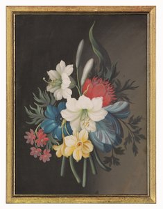Natureza morta de um ramo de flores de Gustavus Hamilton