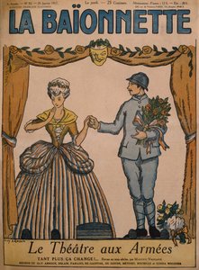 Teatro para os Exércitos, ilustração da capa de 