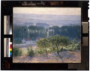 Fim da tarde, Giverny, c.1905-13 (óleo sobre tela)