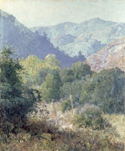 Vista das montanhas de San Gabriel