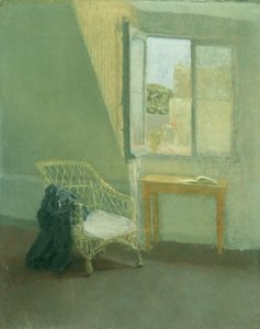 Um canto do quarto do artista em Paris de Gwen John