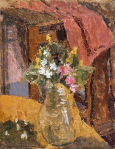 Flores (óleo sobre tela) de Gwen John