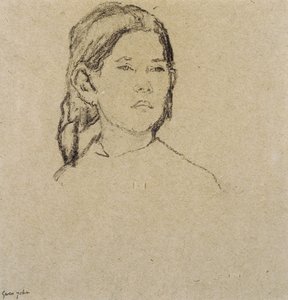 Cabeça de menina, de Gwen John