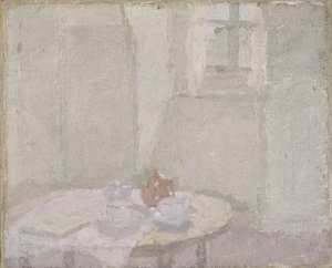 O Pequeno Interior, c.1926 (óleo sobre tela) de Gwen John