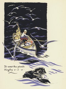 Peter Pan e Wendy: Era o bote pirata (lito colorido)