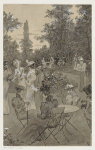 Pessoas recreativas em um parque