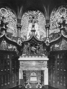 The Chaucer Room, Castelo de Cardiff, País de Gales, 1924-1926