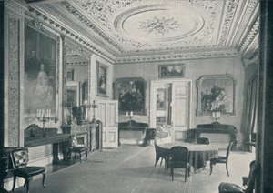 A sala de jantar do Queens na Osborne House, c1899, 1901