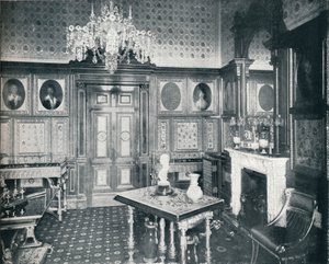 A Câmara de Audiência Privada do Queens no Castelo de Windsor, c1899, 1901