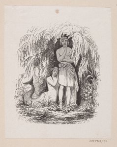 Ilustração para "A Pequena Sereia" em H.C. Andersen, "Contos de fadas e histórias", Volume 1