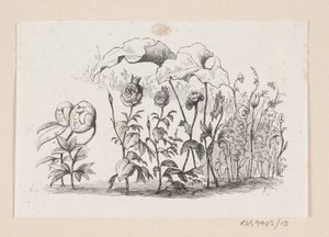 Ilustração para "Den lille Idas Blomster" em H.C. Andersen, "Contos de fadas e histórias", Volume 1 de H.P. Hansen