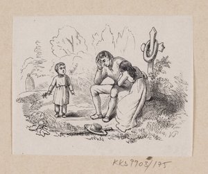 Ilustração para "The Last Pearl" em H.C. Andersen, "Contos de fadas e histórias", Volume 2 de H.P. Hansen