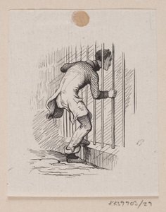 Ilustração para "Lykkens Kalosker" em H.C. Andersen, "Contos de fadas e histórias", Volume 1 de H.P. Hansen