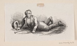 Ilustração para "Lykkens Kalosker" em H.C. Andersen, "Contos de fadas e histórias", Volume 1 de H.P. Hansen