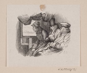 Ilustração para "Lykkens Kalosker" em H.C. Andersen, "Contos de fadas e histórias", Volume 1 de H.P. Hansen