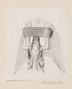 Ilustração para "O Jardim do Paraíso" em H.C. Andersen, "Contos de fadas e histórias", Volume 1 de H.P. Hansen
