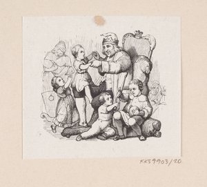 Ilustração para "The Traveling Companion" em H.C. Andersen, "Contos de fadas e histórias", Volume 1 de H.P. Hansen