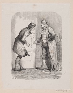 Ilustração para "The Traveling Companion" em H.C. Andersen, "Contos de fadas e histórias", Volume 1 de H.P. Hansen