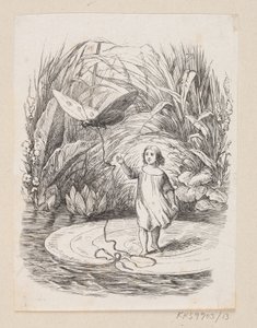 Ilustração para "Tommelise" em H.C. Andersen, "Contos de fadas e histórias", Volume 1
