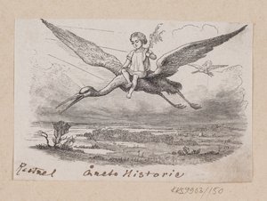 Ilustração para "A História do Ano" em H.C. Andersen, "Contos de fadas e histórias", Volume 2 de H.P. Hansen