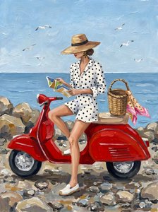 Scooter de praia para mulheres elegantes de HUGO
