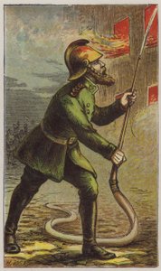 Bombeiro (cor litho) de H.W. (after) Petherick