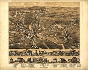Uxbridge, Mass. 1880. de H. Beck and Pauli Bigelow