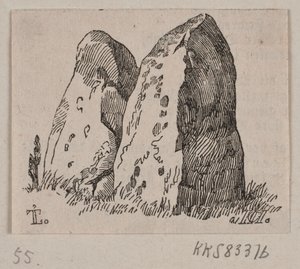 Ilustração para "Monumentos de Pedra" de H. C. Henneberg