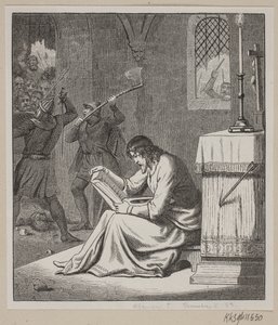 Ilustração para a História da Dinamarca de Fabricius. de H. C. Henneberg