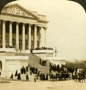 Chegada ao Capitólio ... Inauguração de Roosevelt, Washington, 1905.