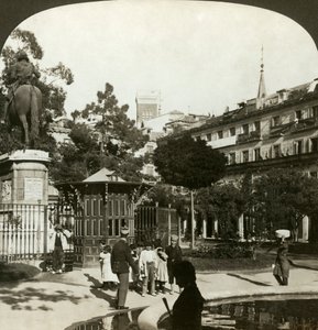 Plaza Mayor, Madri, Espanha.
