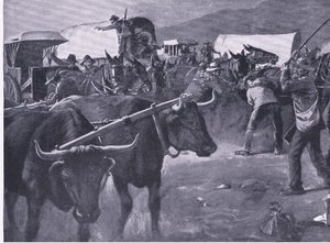 Uma ilustração apressada de After Pretoria: The Guerilla War, 1902 de H. Dixon