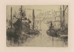 O porto, Quebec, Canadá de H. Ivan Neilson