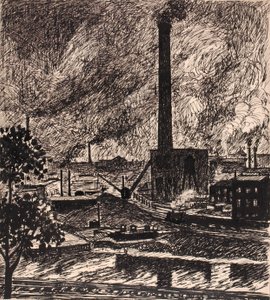 Sem título (Cena industrial) de H. Lyman Sayen