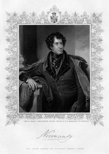 Constantine Henry Phipps, marquês da Normandia, século XIX de H. Robinson