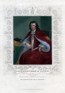 Gilbert Burnet, teólogo e historiador escocês, século XIX de H. Robinson