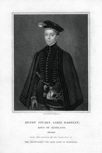 Henry Stuart, lorde Darnley, segundo marido de Maria, rainha da Escócia, século XIX.