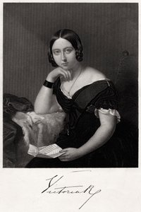 Rainha Victoria, século XIX de H. Robinson